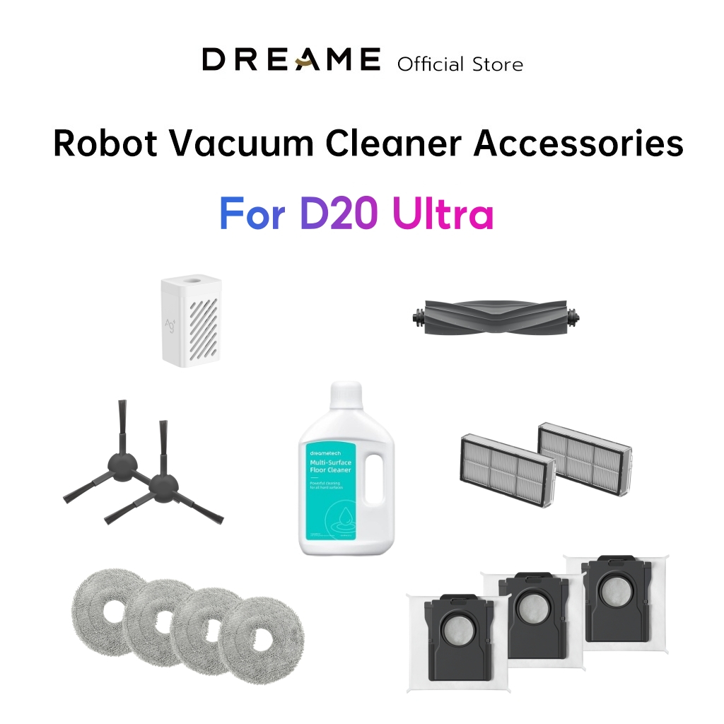 Dreame D20 Ultra  Accessories | อุปกรณ์เสริมหุ่นยนต์ดูดฝุ่น