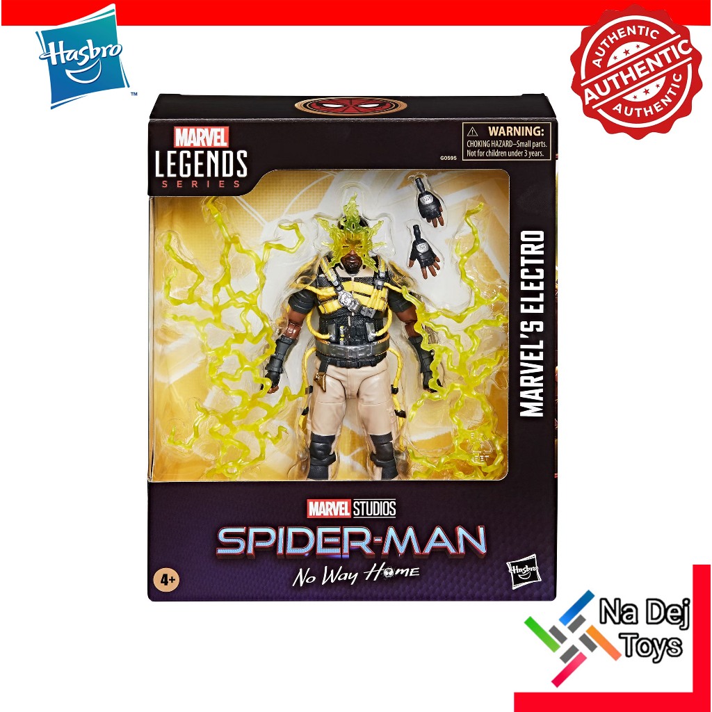 Marvel Legends Electro (No Way Home) 6″ Figure มาเวล เลเจนด์ส อิเล็กโตร (โน เวย์ โฮม) ขนาด 6 นิ้ว ฟิกเกอร์