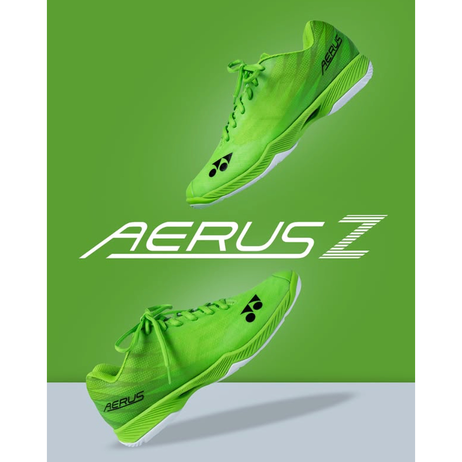 รองเท้าแบดมินตัน Yonex Aerus Z2 Flash Green  🟢⚪️