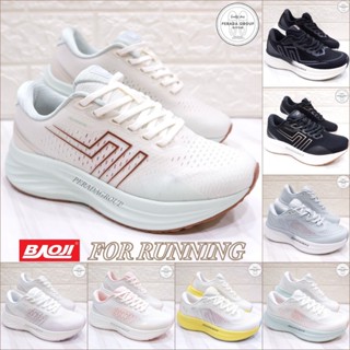 baoji แท้💯% for running รองเท้าผ้าใบ พื้นสูง 4 เซน รองเท้าวิ…