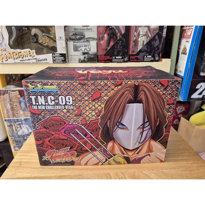 Big Boys Toys street Fighter T.N.C-09 Vega Rare NIB new in box