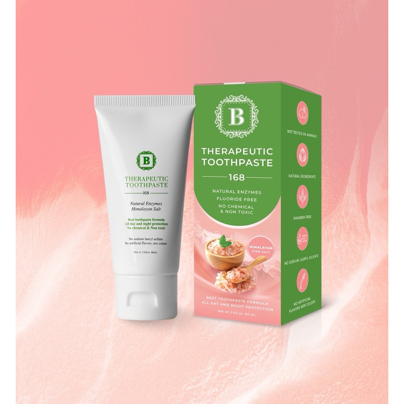 ยาสีฟันเบลล่า (BELLA) 60ml ❤️❤️ส่งฟรี ไม่ต้องใช้โค้ด❤️❤️สมุนไพรแท้ ใหม่! หลอดบีบใช้ง่ายกว่าเดิม