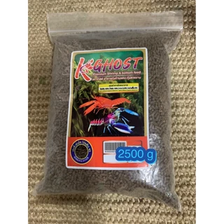 อาหารกุ้งก้ามแดงสวยงาม K-Ghost ขนาด 300 g,500 g,2500 g