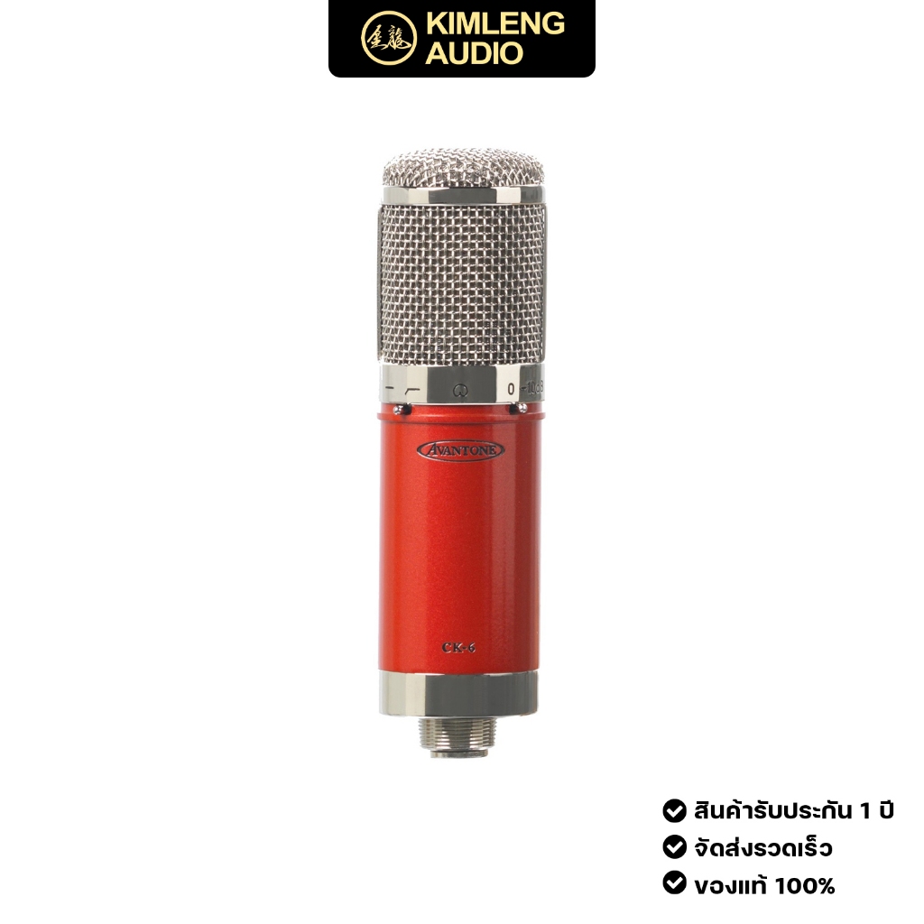 Avantone CK-6 สุดยอดไมค์คอนเดนเซอร์  คุณภาพสูง เสียงดี