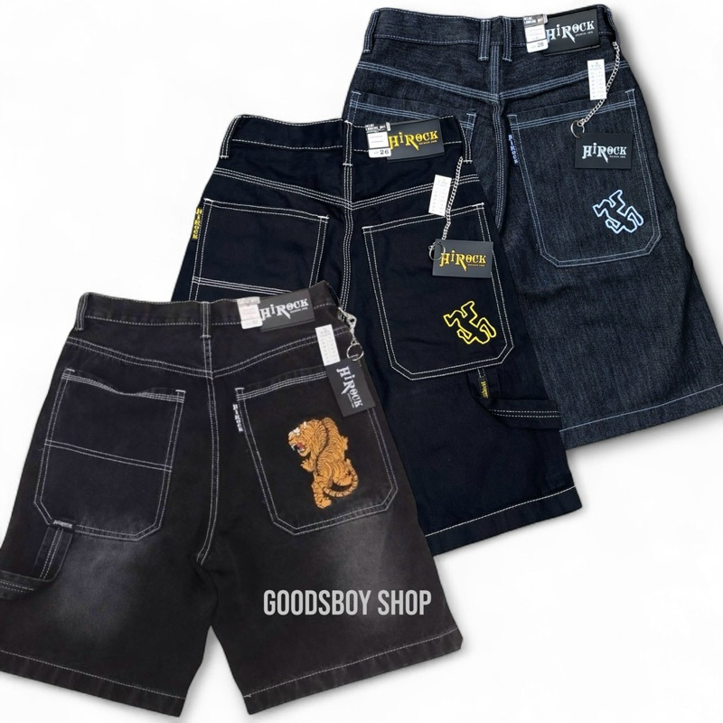 กางเกงยีนส์3ส่วนคลุมเข่าHirock