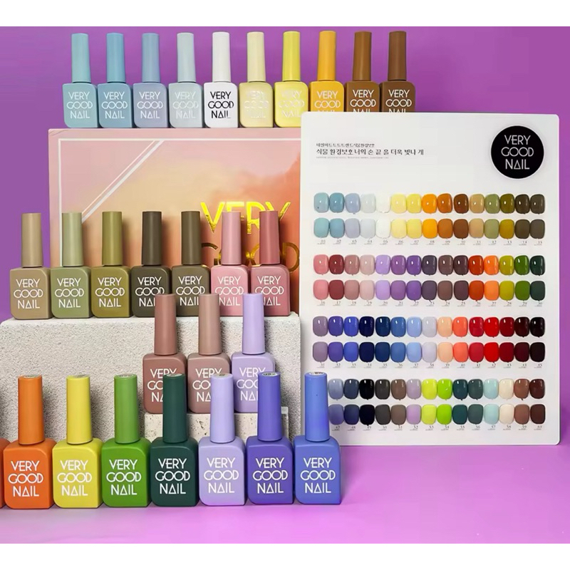 สีเจล very good nail 60