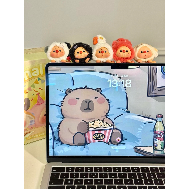 [พร้อมส่ง*จุ่มเดี่ยว*🦊] OYO animal party ตัวเกาะมือถือจิ๋ว จุ่มเดี่ยว
