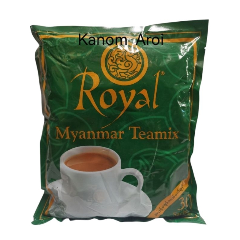 ชาพม่า Royal Myanmar Teamix ของแท้นำเข้า ขนาด 600 กรัม (20กรัมx30ซอง)​
ชา 3 in 1