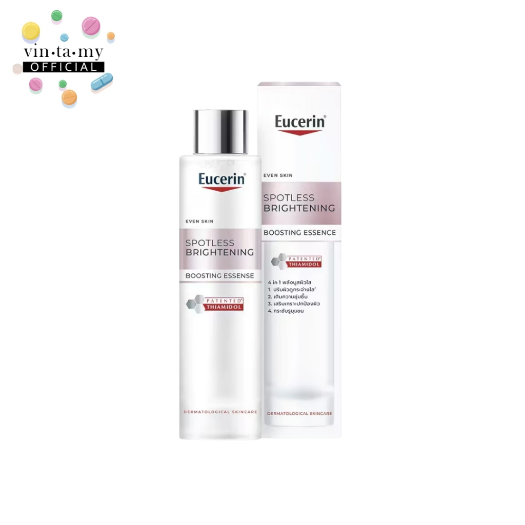 [ของแท้100%]Eucerin(ยูเซอริน) น้ำตบบูสผิว Spotless Brightening Boosting Essence ปริมาณสุทธิ 100 มล.