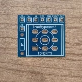 PCB ฟุตสวิช 3PDT wiring เดินวงจรง่ายขึ้นและสวยงามด้วยแผ่น PCB สำเร็จรูป