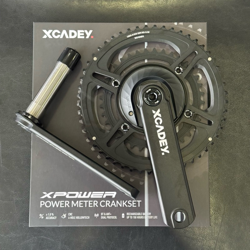 ชุดจานหน้า XCADEY Xpower Power Meter Crankset