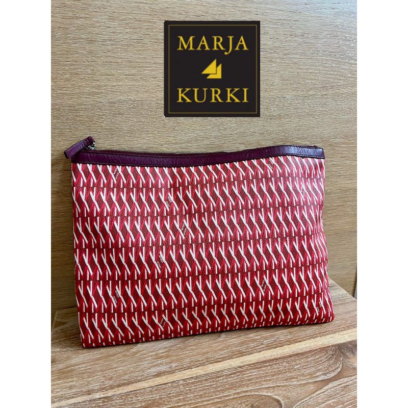 M.MARJA KURKI x Finland ใบใหญ่ใส่ ipad Air ได้ สวยมากไม่ตำหนิ งานแพงคะ Code: 4642(5)