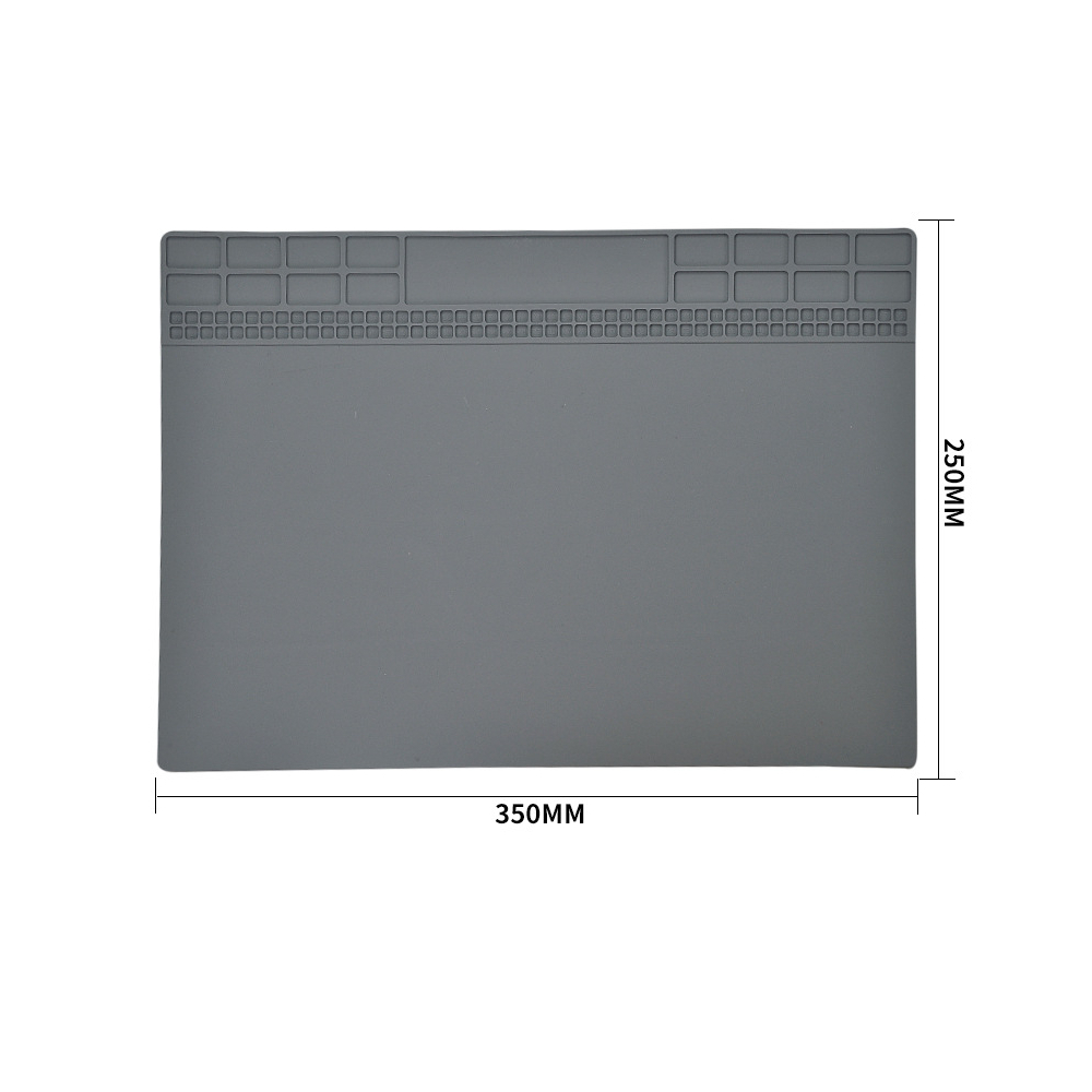 แผ่นยาง รองซ่อมมือถือ Mobile phone computer maintenance platform silicone heat ขนาด250x350mm