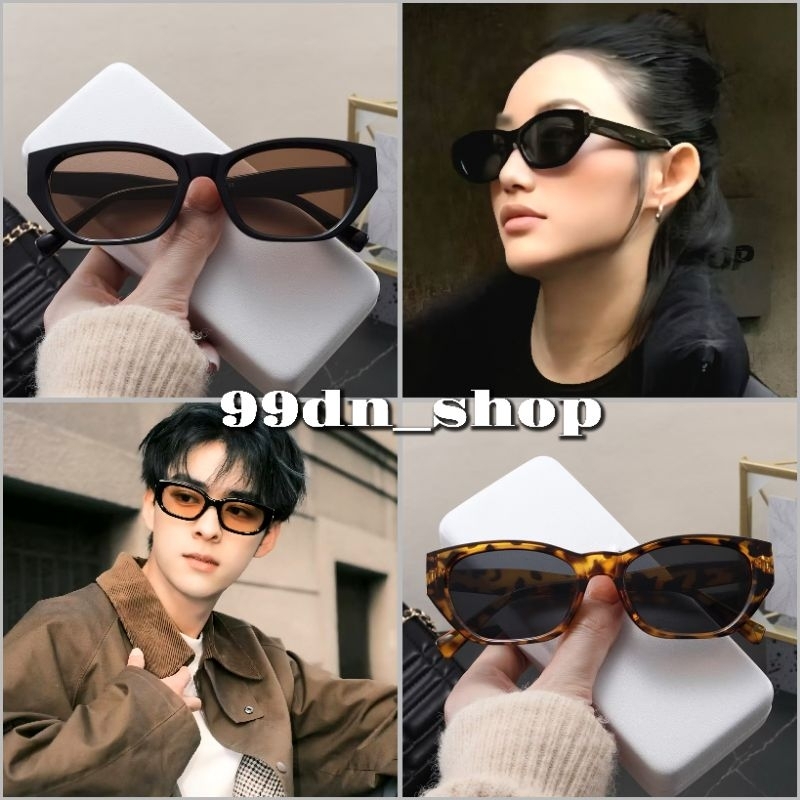 พร้อมส่งจากไทย แว่นกันแดดแฟชั่น แว่นแนววินเทจ เลนส์ป้องกันUV400 สําหรับผู้ชายและผู้หญิง เทรนใหม่มาแรง รุ่นCY5533