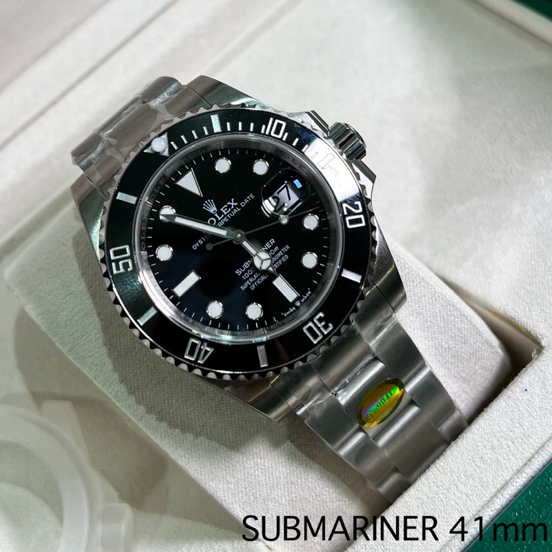 Swiss✅ CC R7 นาฬิกาRL SUB DATE 41mm Automatic *ตรงตามรูป