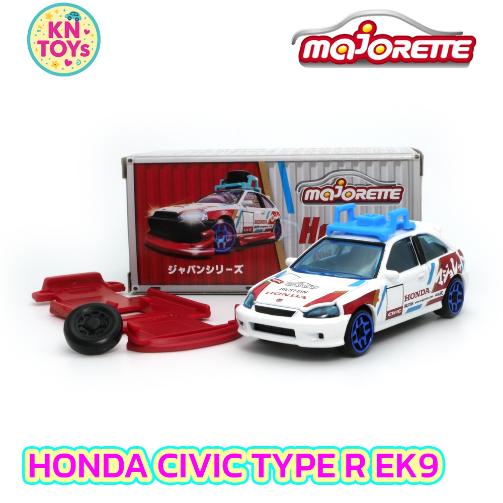 MAJORETTE JAPAN SERIES 2024 TUNING PARTS HONDA CIVIC TYPE R EK9 มาจอเร็ตต์ มาจอเร็ท เจแปน ซีรีย์ 202