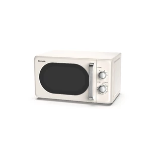 SHARP Microwave ไมโครเวฟ รุ่น R-220EF Retro สีครีม สีชมพู สีฟ้า ขนาด 20 ลิตร กำลังไฟ 700 วัตต์
