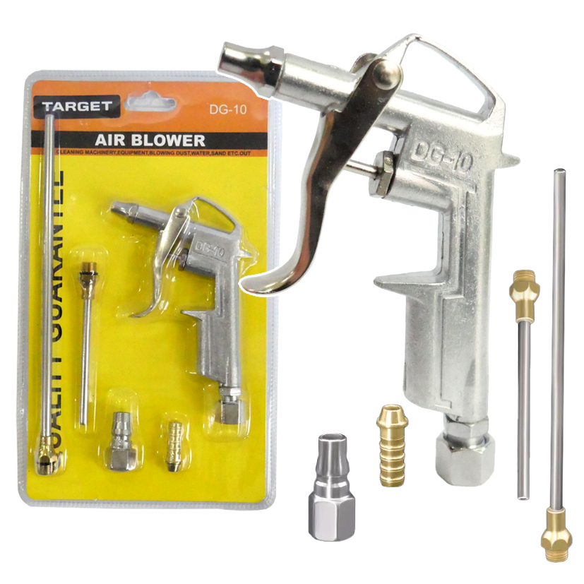 Target ชุดปืนเป่าลม เครื่องเป่าลม  (5 ชิ้น/ชุด) รุ่น DG-10 แรงดันทำงานสูงสุด 10 บาร์