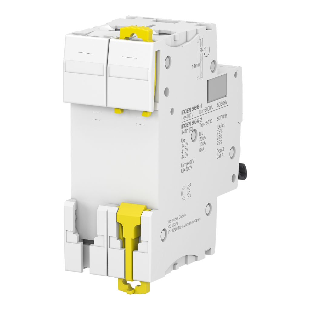 A9F74225 : เซอร์กิต เบรกเกอร์ 2P 25A C-Curve – MCB Acti9 iC60N – Schneider Electric – by pik2pak.com ราคา ถูกที่สุด ดีลบีเคเค แกลเลอรีภาพที่ 4