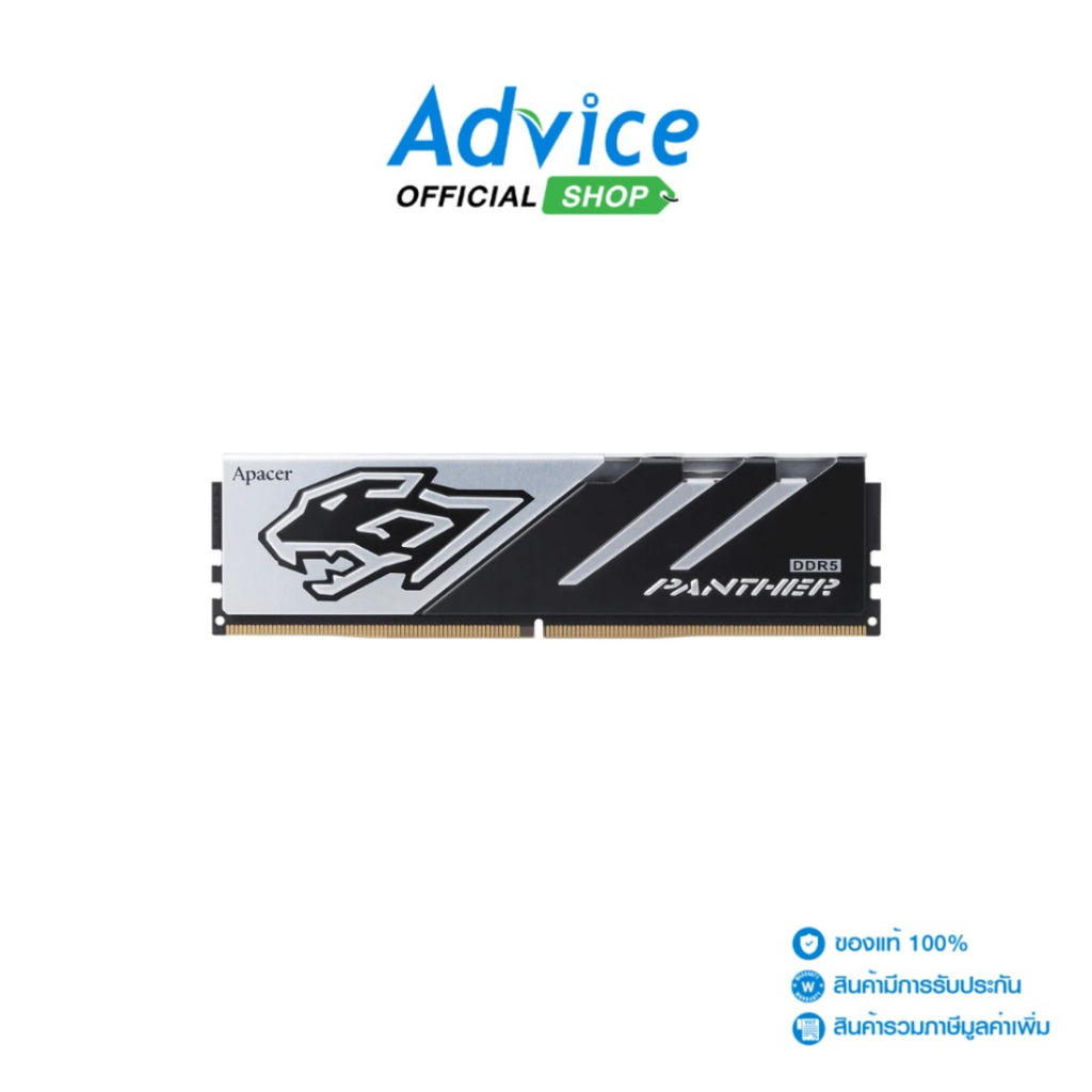 APACER RAM DDR5(6000) 16GB PANTHER (AH5U16G60C6227BAA-1) - A0167180