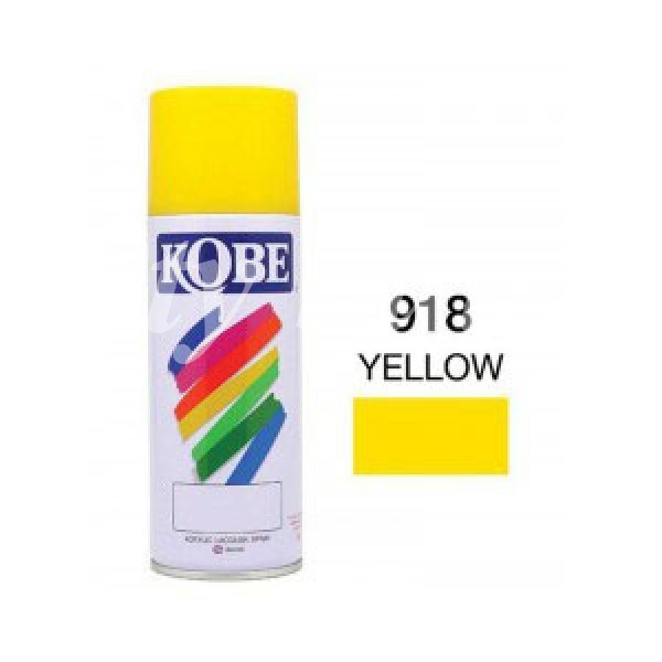 สีสเปรย์KOBE#0918 เหลือง