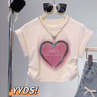ชุดเด็กหญิง เสื้อยืด+กระโปรงยีนส์ สั่งแยกัน รูดข้าง คอกลม ผ้านุ่ม ระบายอากาศ พร้อมส่งจากไทย