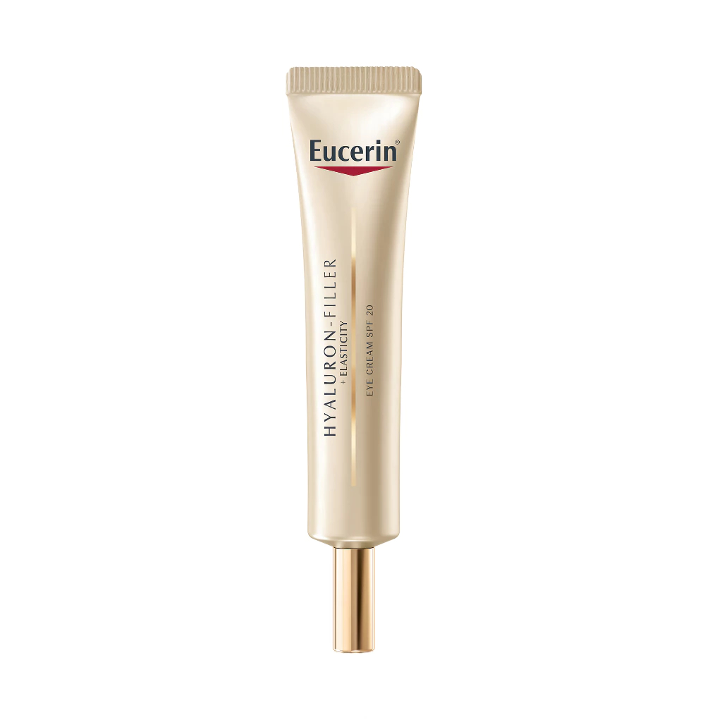 EUC ELASTICITY EYE CREAM 15MLยูเซอริน ไฮยาลูรอน อายครีม บำรุงรอบดวงตา ลดเลือนริ้วรอย