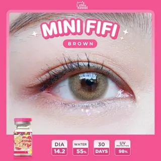 Kitty Kawaii Contact Lens : Mini Fifi - คอนแทคเลนส์รายเดือน (VIAL)