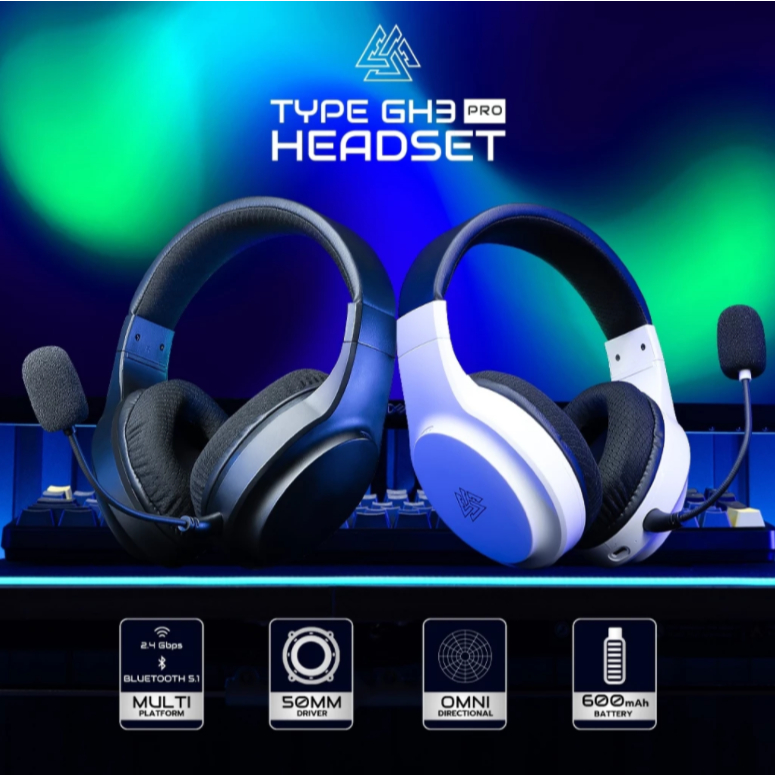 HEADSET (หูฟัง) EGA GH3PRO WIRELESS BY COMCOM