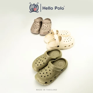 Hello Polo รองเท้าแตะ แบบรัดส้น รองเท้าแฟชั่นผู้หญิง EVA น้ำหนักเบา พื้นหนานุ่ม ใส่เดินสบายเท้า Size 36-45 รุ่น HP8055