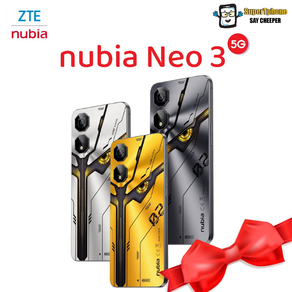 ZTE Nubia Neo 3 รุ่น 5G (8+256GB)Gaming Phone ถูกใจสายเกม เล่นเกมได้อย่างเมามันส์