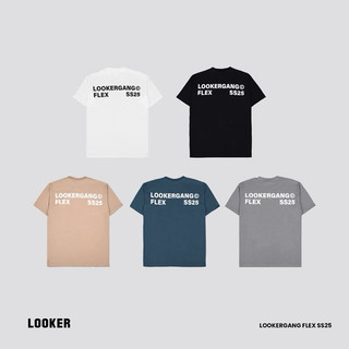LOOKERGANG FLEX SS25 เสื้อยืดโอเวอร์ไซซ์
