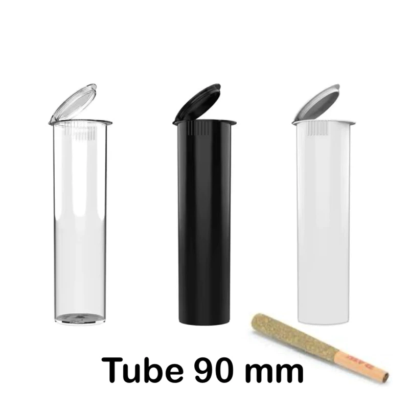 หลอดบีบ 90 mm ( TUBE 50 PCE - 100 ชิ้น ) 🫘🥤ในไทยส่งไว 1-2 วัน