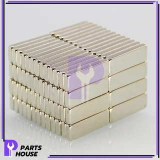 แม่เหล็กทรงสี่เหลี่ยมกว้างxยาวxสูง แม่เหล็กแรงสูง นีโอไดเมียม ยาว 10/15/20/30mm