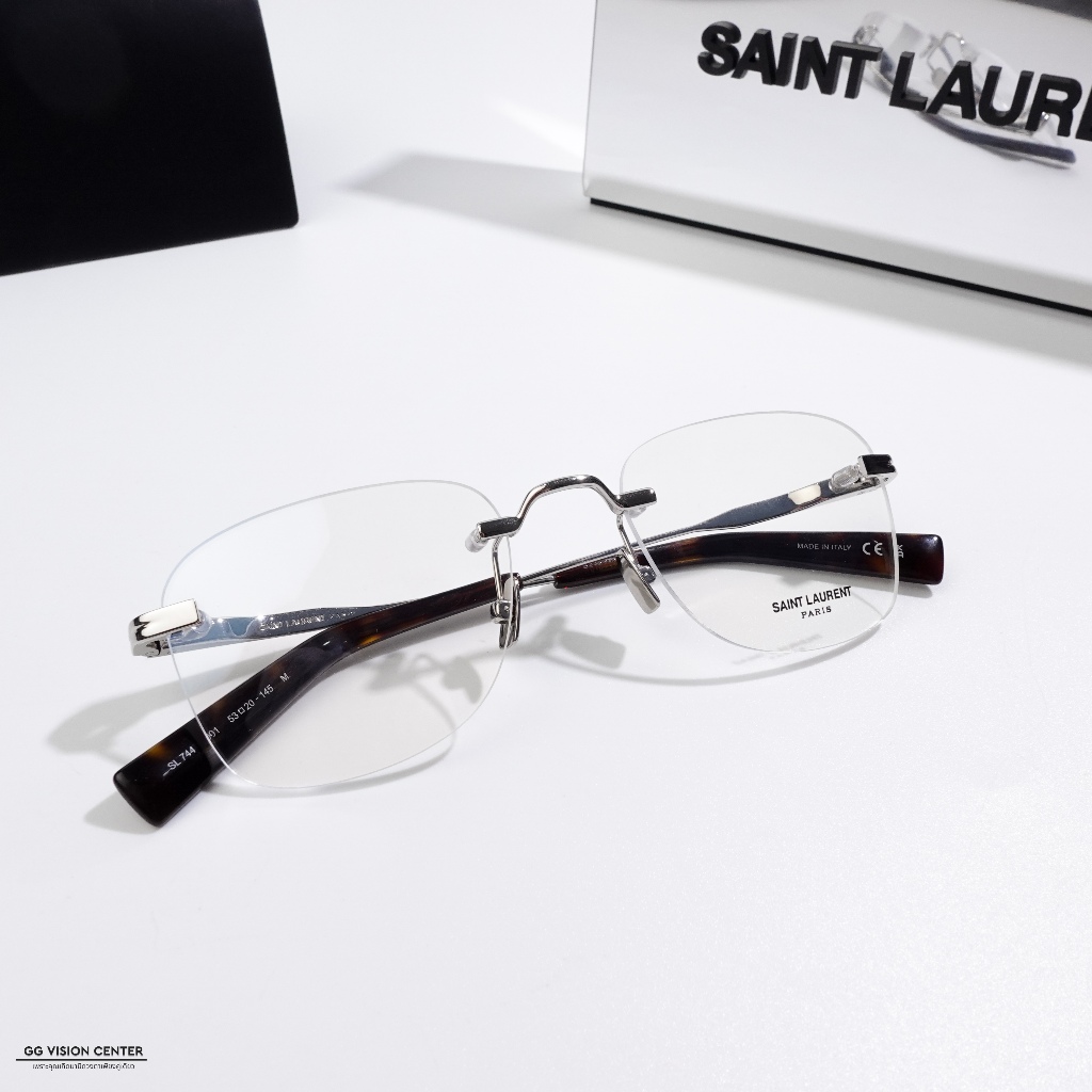 Saint Laurent Eyewear รุ่น SL744 รหัส SL744 แว่นตาแซงต์โลรองต์ by GG VISION CENTER ออกใบกำกับภาษี