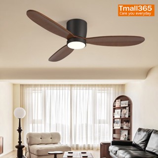 NEOBEE พัดลมเพดาน DC พร้อมโคมไฟ 3ใบพัด ไฟสไตล์ย้อนยุค ห้องนอ…