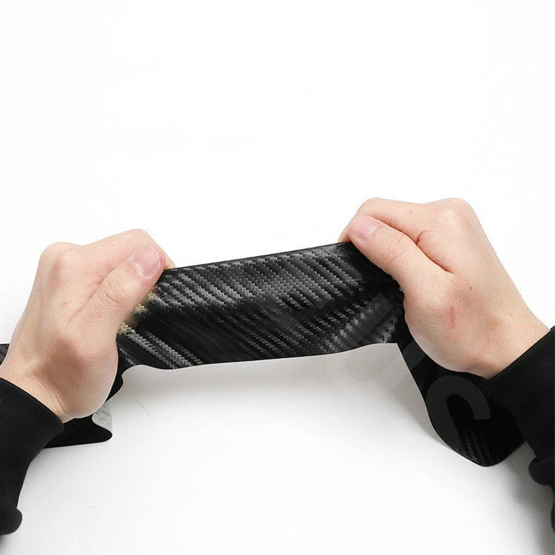 Mg 9 ชิ้น ป้องกันรอยขีดข่วน สําหรับติดประตูรถยนต์ เรืองแสง สติกเกอร์คาร์บอนไฟเบอร์ MG5 MG3 EV 4 5 6 EP 2023 HS ZS EP Ext - รูปที่ 6