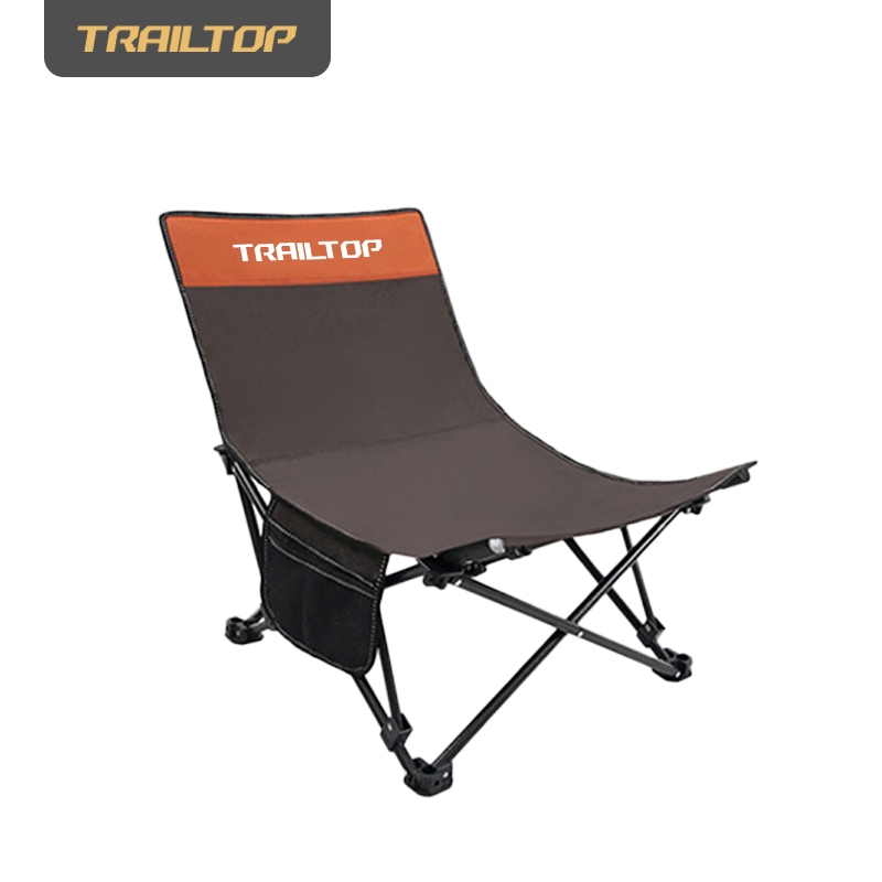 TRAILTOP เก้าอี้สนามปิคนิค แคมป์ปิ้งพกพา พับได้ แบบเอนนอนได้ เก้าอี้แคมป์ปิ้งปรับนอนได้
