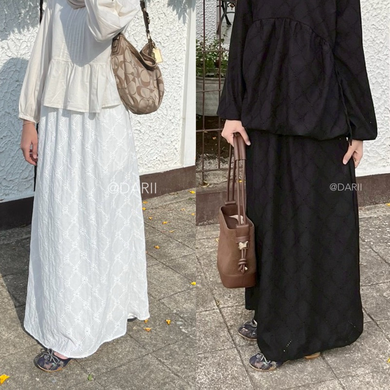 Poppy  Skirt | กระโปรงยาว  ✿ ˚‧｡