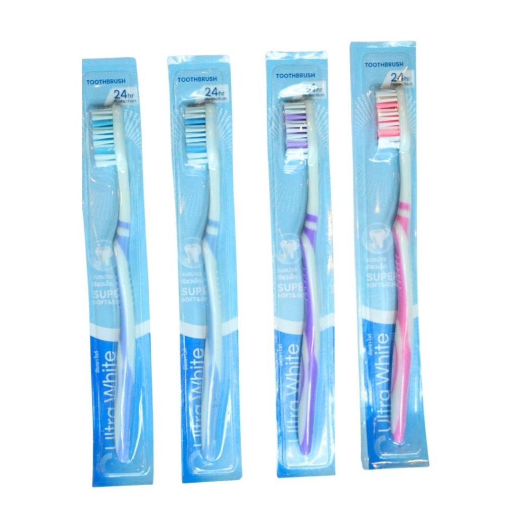 UltraWhite แปรงสีฟัน แปรงขนนุ่ม คุณภาพดี สุ่มสี1 ด้าม