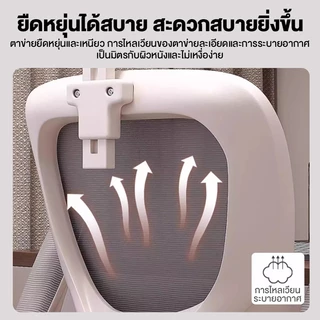 [รุ่นอัพเกรด]ALOVEเก้าอี้สำนักงาน สไตล์โมเดิร์น เก้าอี้ทำงาน พร้อมที่วางแขนและหมอน หลายสี พนักพิงหลังสูง รูปตัวSรับสรีระ