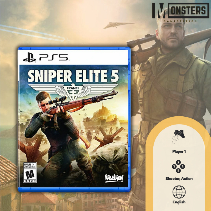 Sniper Elite 5 [PS5] (สินค้าพร้อมส่ง) [มือ1]
