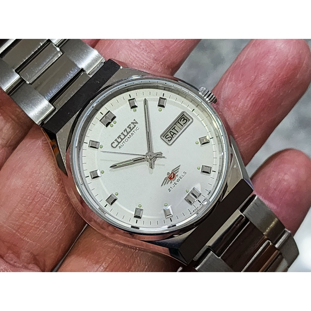 นาฬกา citizen automatic รุ่นเก่า นกอินทรีย์ สภาพสวยมาก ๆ แท้เดิมทัั้งเรือน เดินดีปกติ 71-1616