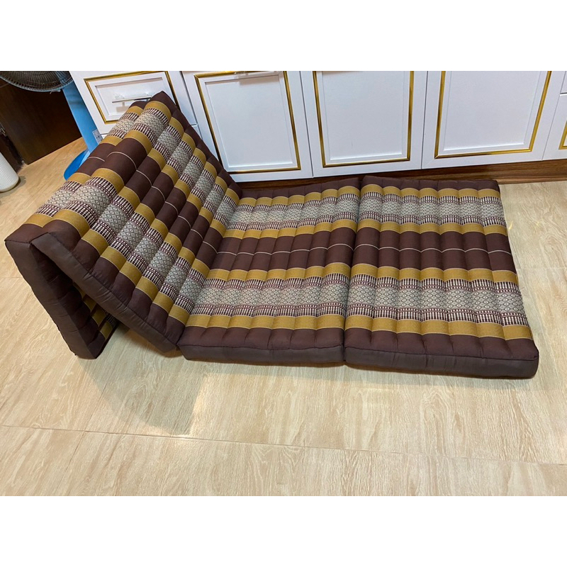 ที่นอน4พับ ลายขิด ลายไทย