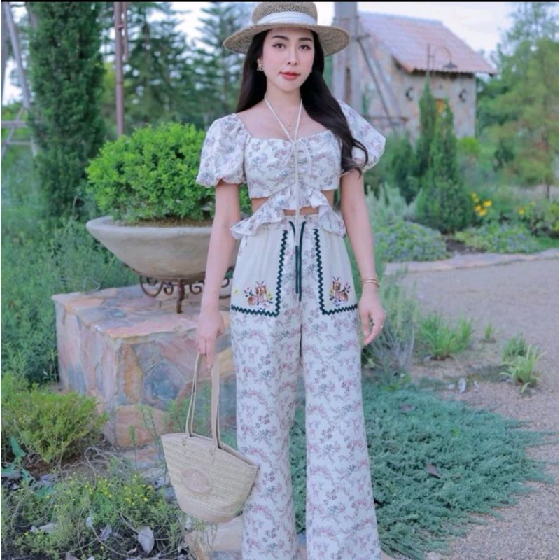 เซตกางเกง ป้าย Valley girl sz.XL