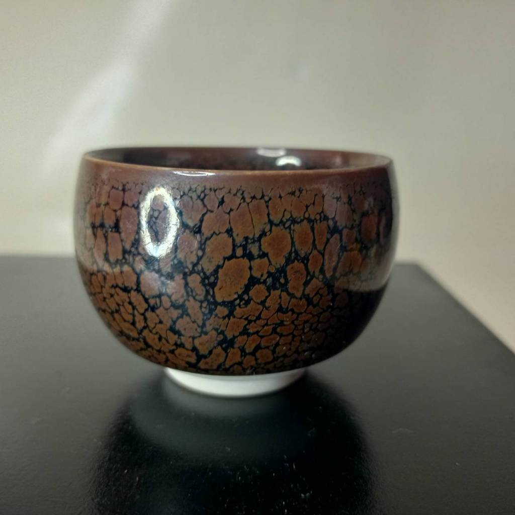 "Japanese Arita Ware Sake & Tea Cup Set - Gyokuro & Sencha Guinomi by Shinemon Kiln"