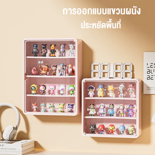 กล่องอะคริลิคใส กล่องโชว์ 3 ชั้น ฟิกเกอร์ ชั้นวางโมเดลอคริลิค ที่ใส่ของ และเก็บของ PET ที่เก็บโมเดล ที่โชว์โมเดล