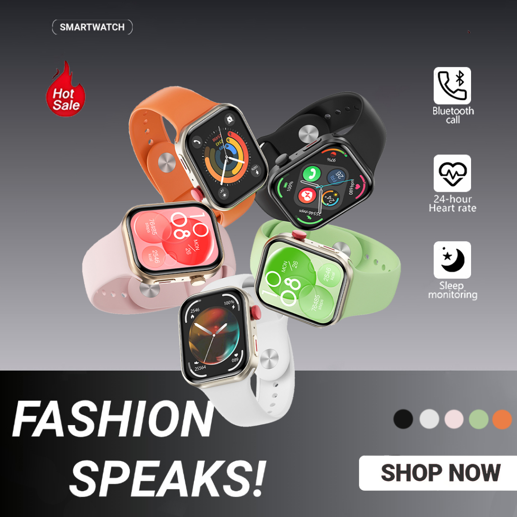 Z03 Pro Smartwatch สมาร์ทวอทช์สำหรับผู้หญิง นาฬิกาสมาร์ทวอชพร้อมฟังก์ชันวัดหัวใจและนับก้าวสำหรับคนรั