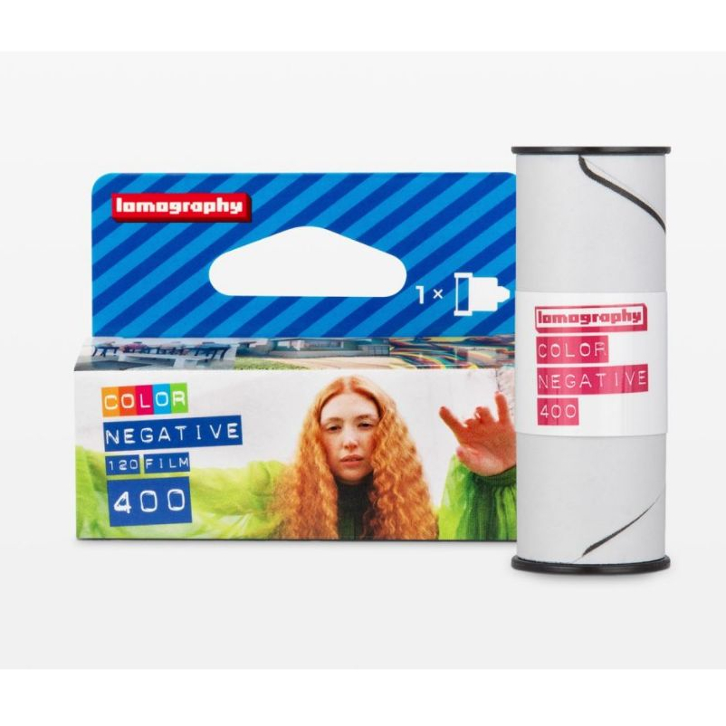 ฟิล์มสี120 1 pack 3 ม้วน Lomography Color Negative 400 120 Medium Format ฟิล์ม lomo ฟิล์มถ่ายภาพ
