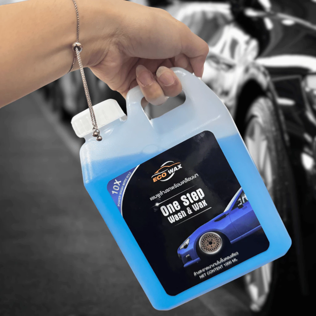 แชมพูล้างรถ พร้อมเคลือบเงา 1000ml. น้ำยาล้างรถ รถยนต์ มอเตอร์ไซต์ ขจัดคราบ แชมพูล้างรถสีด้าน แชมพู น้ำยา ล้างรถ เคลือบ thumbnail 5